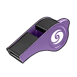 Dark Support Whistle